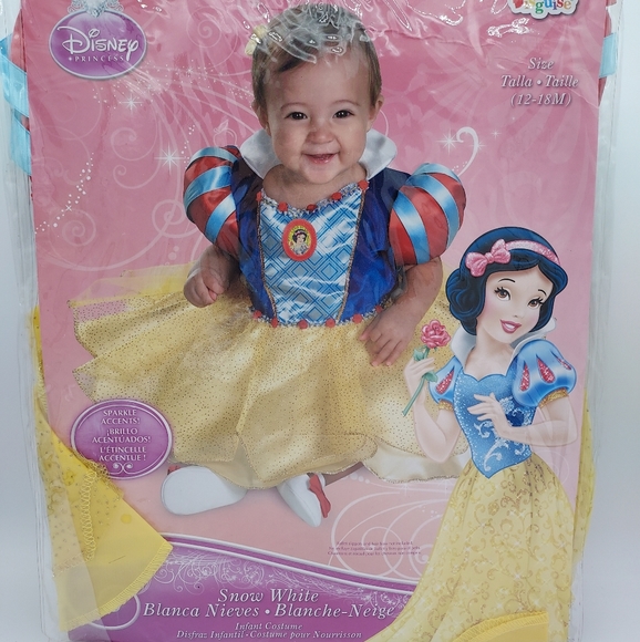 *SHIPS SAME/NEXT DAY!* New Snow White Infant Costume - Size 12-18mo - Picture 2 of 5